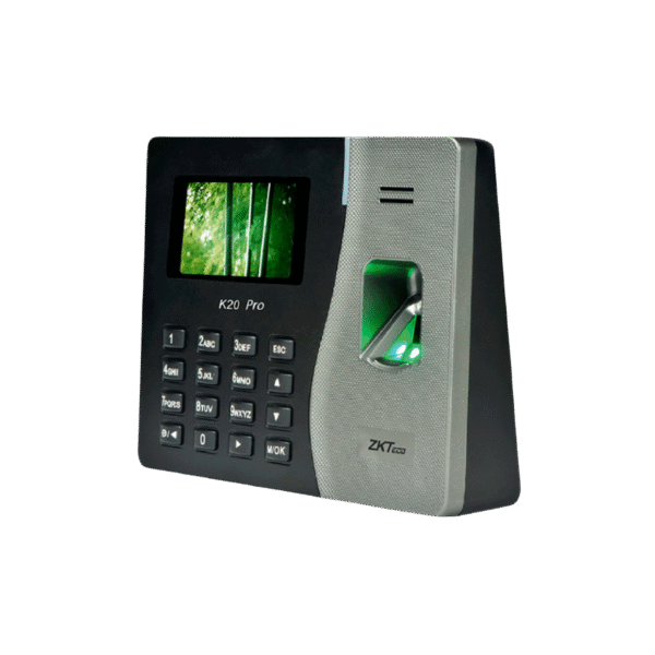 K20PRO Control de Asistencia por Huella, Tarjeta y PIN con Batería